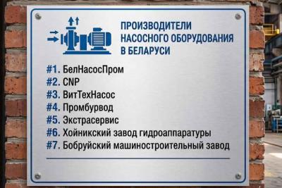 Производители насосов в Республике Беларусь