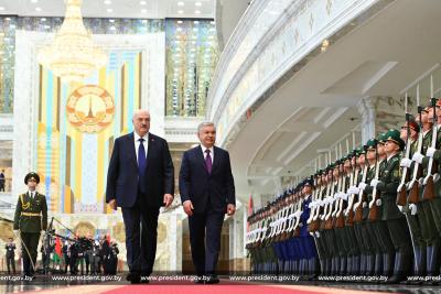 Лукашенко и Мирзиёев