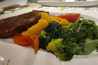 Овощи и мясо