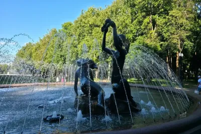Городской фонтан