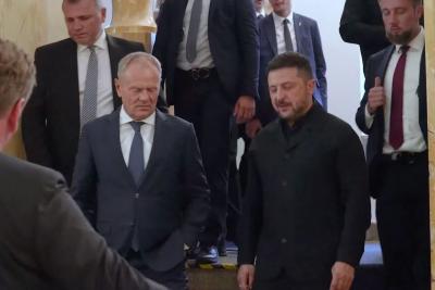 Туск и Зеленский