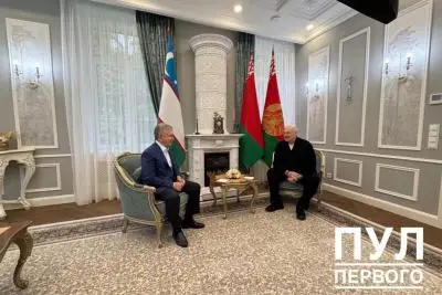 Лукашенко и Мирзиёев
