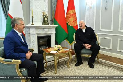 Лукашенко и Мирзиёев