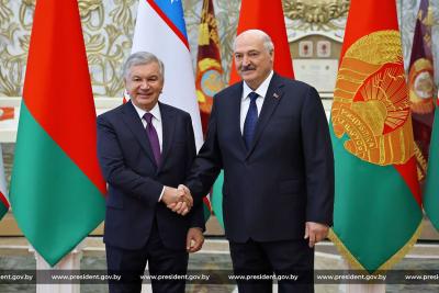 Лукашенко и Мирзиёев