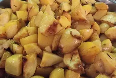 запеченный картофель