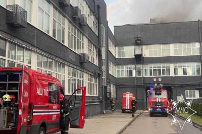 Пожар на предприятии