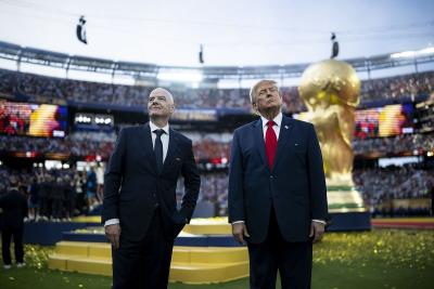 Инфантино и Трамп