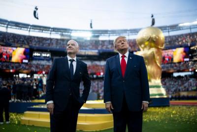 Инфантино и Трамп