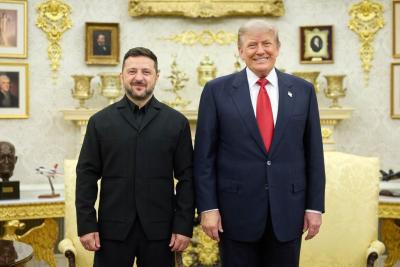 Зеленский и Трамп