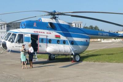 Вертолет в Орше