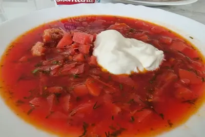 Тарелка борща