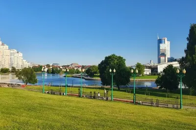 Вид на город