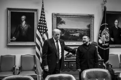 Зеленский и Трамп