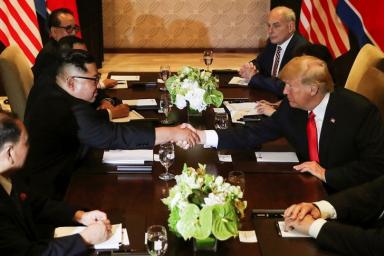 Трамп с нетерпением ждет встречи с Ким Чен Ыном
