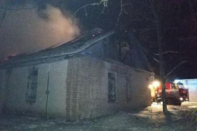 В Пуховичском районе спасатели ликвидировали пожар в отделении почты