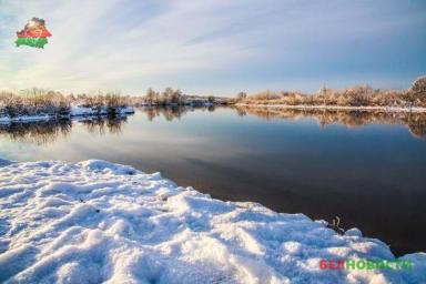 Толщина льда на водоемах Минска и окрестностей превышает 15 сантиметров