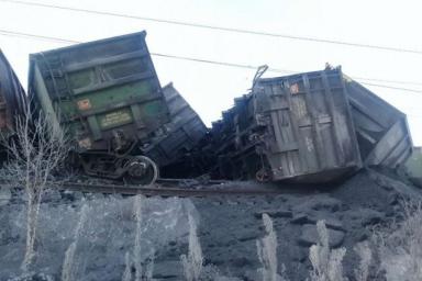 29 вагонов с углём сошли с рельсов в Иркутской области