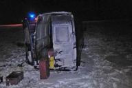 Под Барановичами разбился бус: водитель в больнице