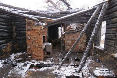 Три человека погибли на пожаре в деревне Зуи
