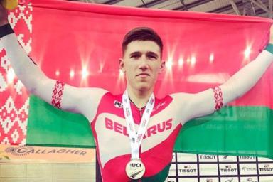 Белорус выиграл серебро на этапе КМ по велоспорту