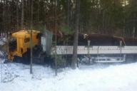 Водитель фуры уснул за рулем и чуть не убил своих детей 