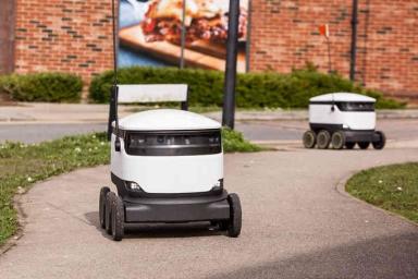 Роботы будут привозить еду студентам Университета Джорджа Мейсона
