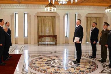 Посол Беларуси в Сирии вручил верительные грамоты Президенту Асаду