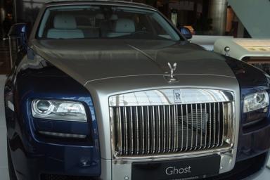 Фотографии нового Rolls-Royce Ghost впервые попали в сеть