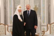 Лукашенко поздравил Кирилла с десятилетием со дня Патриаршей интронизации