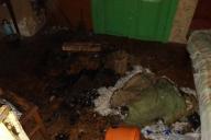 Пожар под Речицей погубил мужчину