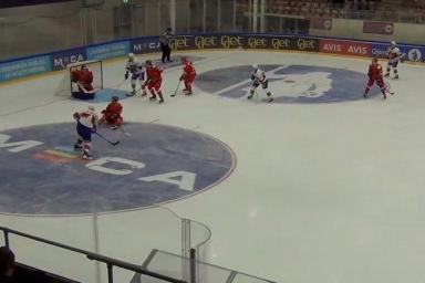 Хоккей. Беларусь играет со Словакией