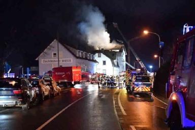 5 человек погибли при пожаре в немецком городе Ламбрехт