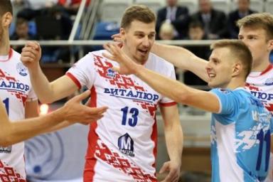 Волейболисты Строителя вышли в лидеры чемпионата Беларуси