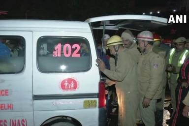 В Нью-Дели девять человек погибли в результате пожара в отеле
