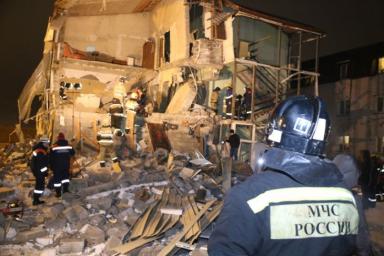 В Красноярске из-за взрыва газа в жилом доме обрушилось шесть квартир
