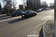 Легковушка сбила школьницу на переходе в Бресте