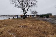 Тело утонувшего в Столинском районе пассажира аэроглиссера еще не найдено