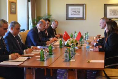 Сотрудничество Беларуси и Турции в борьбе с преступностью обсуждено на встрече министров в Стамбуле