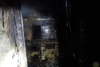 Два человека погибли при пожаре в Бобруйске