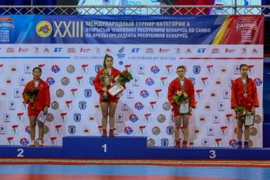 Белорусские самбисты завоевали 13 медалей в первый день международного турнира