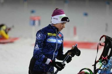 Ирина Кривко выиграла серебро в гонке преследования на ЧЕ по биатлону