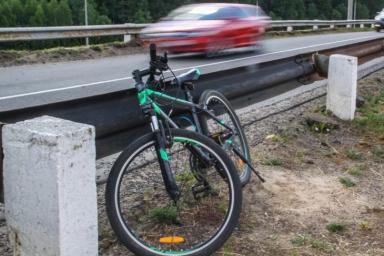 В ДТП в Кировске погибла велосипедистка - водитель авто уснул за рулем