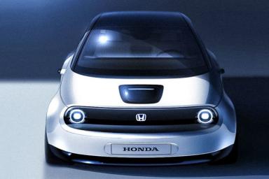 Honda представит новый компактный электрокар Honda E