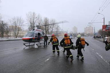В Минске людей эвакуировали на вертолете. Узнайте, что случилось