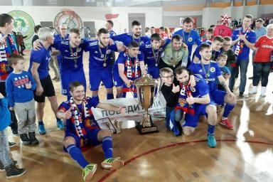 «Лидсельмаш» впервые выиграл Кубок Беларуси по мини-футболу