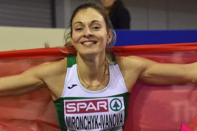 Белоруска Анастасия Мирончик-Иванова завоевала серебро на чемпионате Европы в Глазго