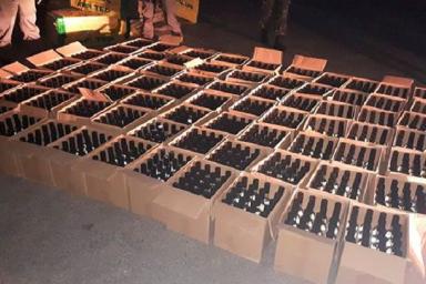 Житель Речицы вез 1 500 бутылок алкоголя. Что-то пошло не так 