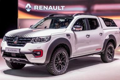 Renault показала экстремальный пикап Alaskan Ice Edition