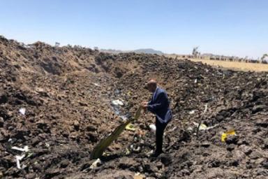 Выживших при крушении авиалайнера в Эфиопии нет