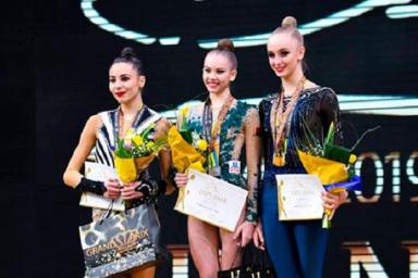 Белорусская гимнастка завоевала 3 золотые медали 